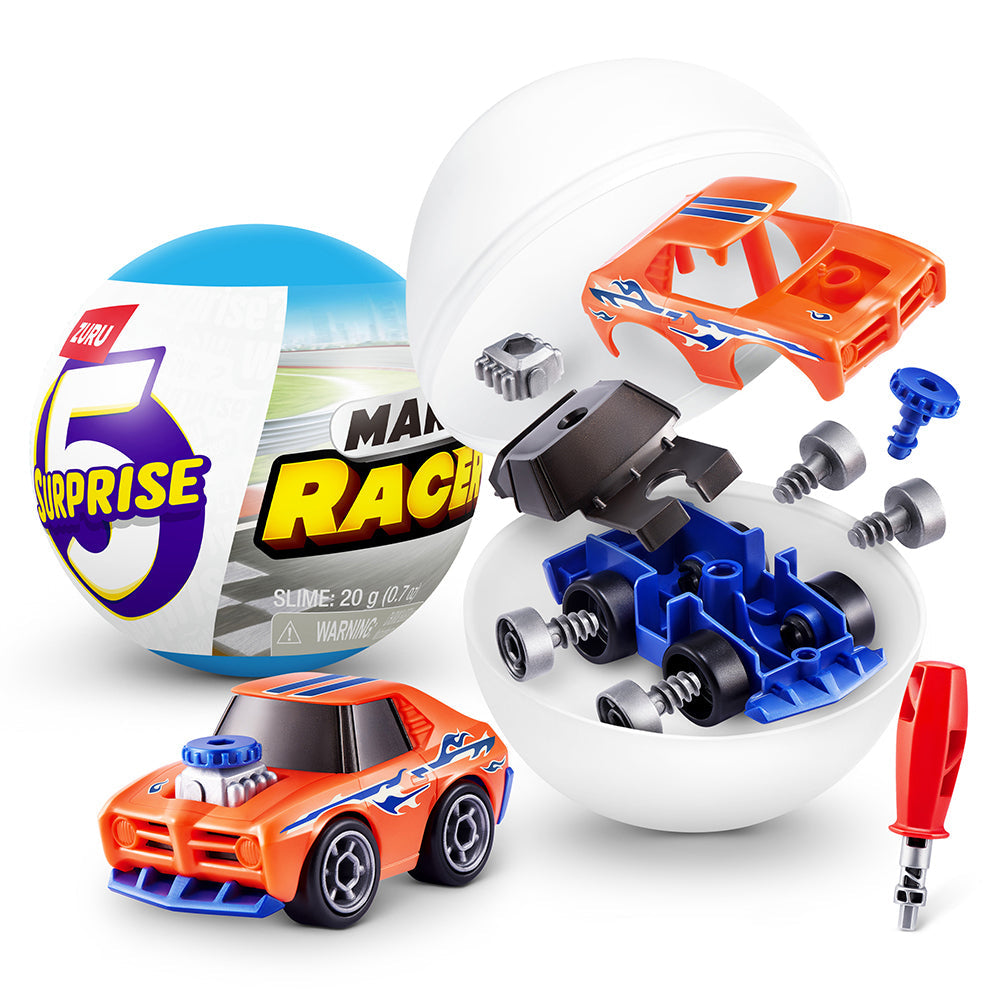 Zuru 5 Surprise Make a Racer Series 1 Kids/Children Car Toy Assorted 3y+