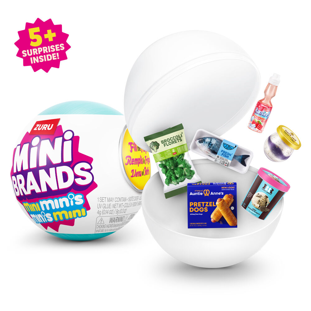 Zuru Mini Brands Fill the Fridge Minis Display Playset Kids/Children 8y+ (4 Pack) — image 2
