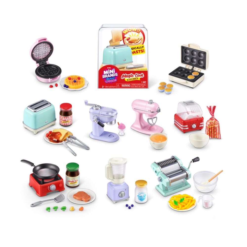 Zuru Mini Brands Magic Cook Kitchen Series 1 Kids/Children - 3y+ Assorted (2 Pack) — image 2