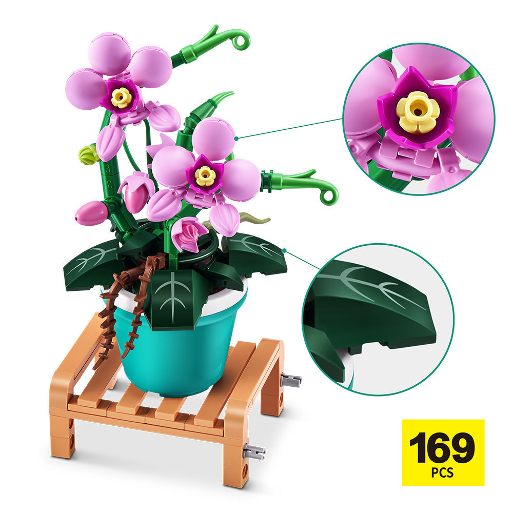 Zuru 151pc Zuru Max Premium Garden Pot Series Building Bricks Kids Toy Set 8y+ (2 Pack) — image 6