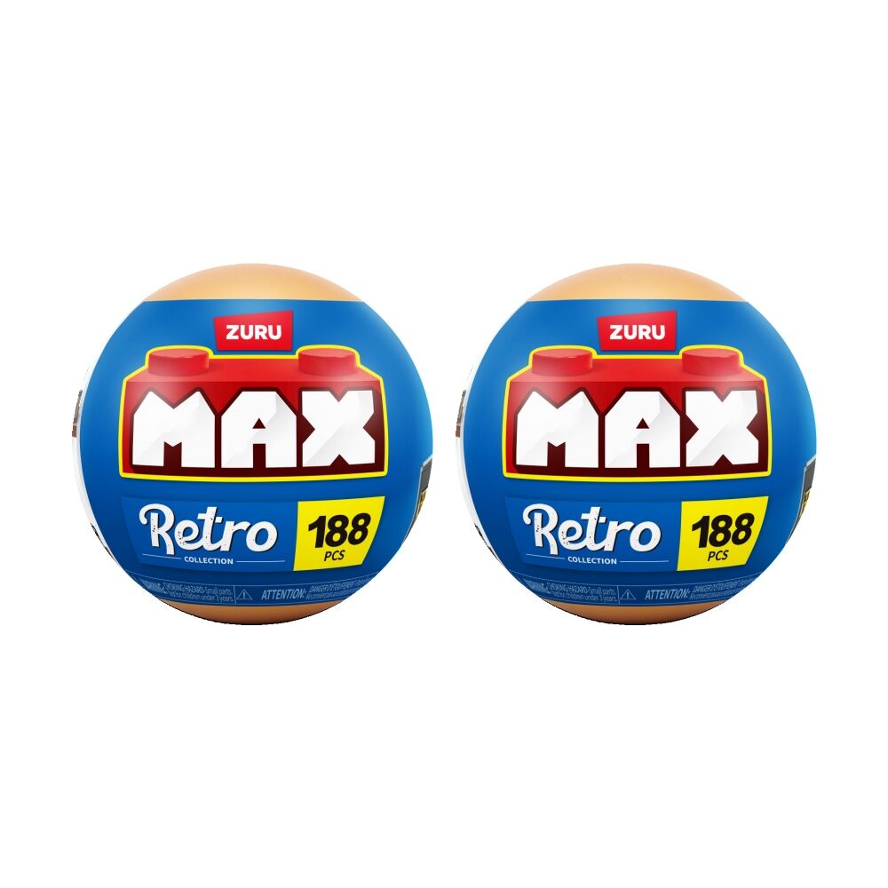 Zuru Max Premium Retro Series 2 Handheld Game Console Kids/Children - 8y+ (2 Pack)