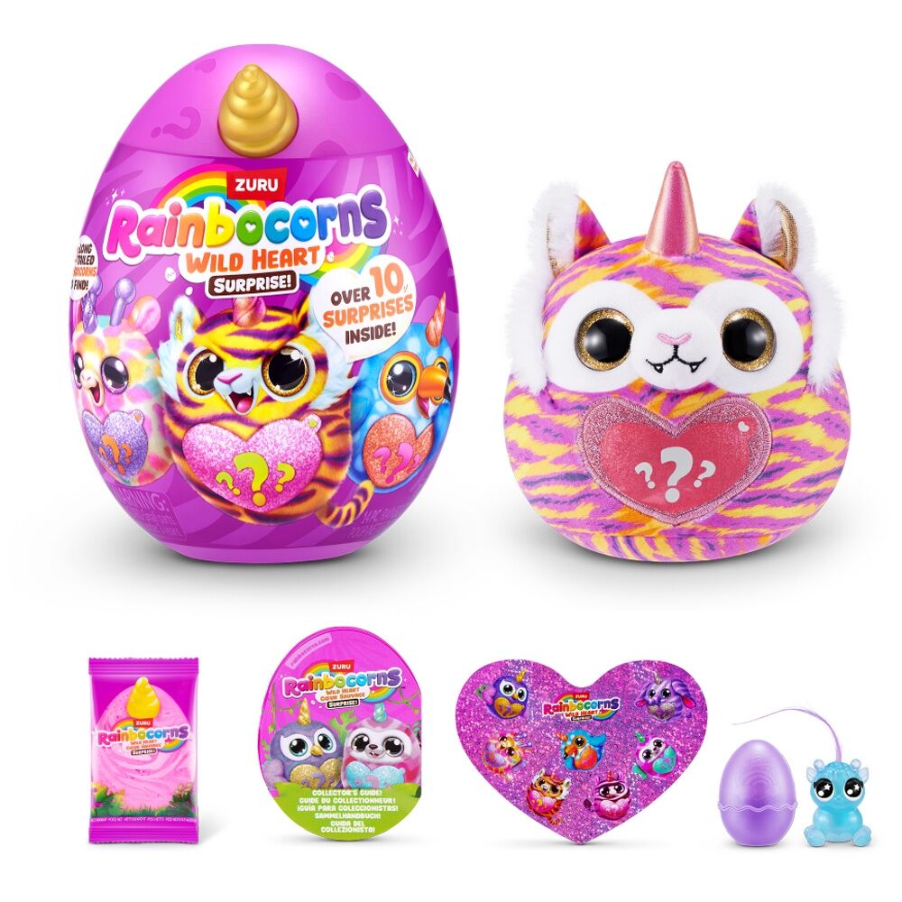 Zuru Rainbocorns Sparkle Wild Heart Surprise Series 1 Soft Toy - 3y+ Assorted — image 2