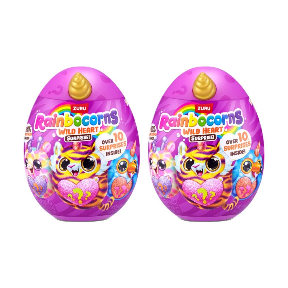 Zuru Rainbocorns Sparkle Wild Heart Surprise Series 1 Toy - 3y+ Assorted (2 Pack)
