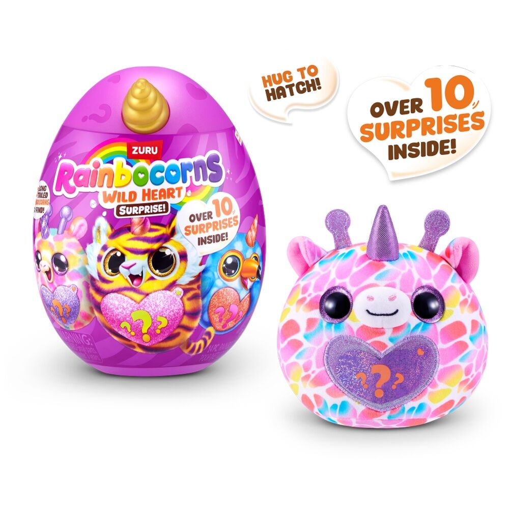 Zuru Rainbocorns Sparkle Wild Heart Surprise Series 1 Toy - 3y+ Assorted (4 Pack) — image 4