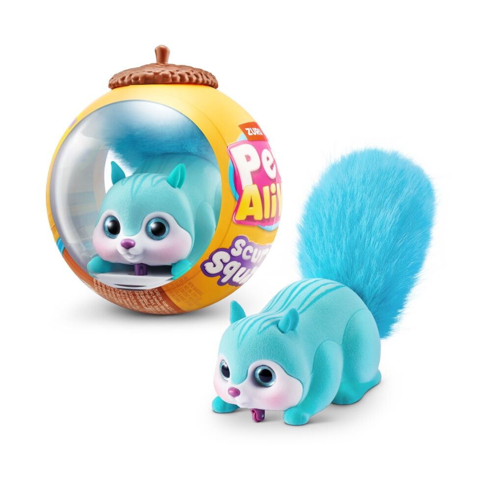 Zuru Pet's Alive Scurry n Squirrel Plush Soft Toy Children/Kids - 3y+ Assorted — image 7
