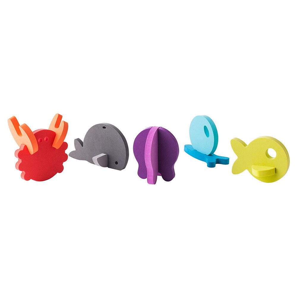 Boon Links 3D Foam Animal Bath Tub Puzzles - 11pc - 12m+