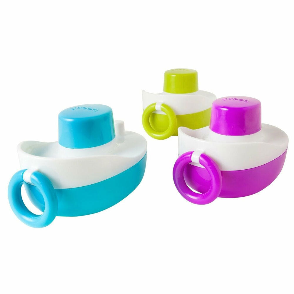 Boon Tones Musical Water Boats Set Bath/Bathing Kids/Baby/Toddler Toys 1y+ (3 Pack)