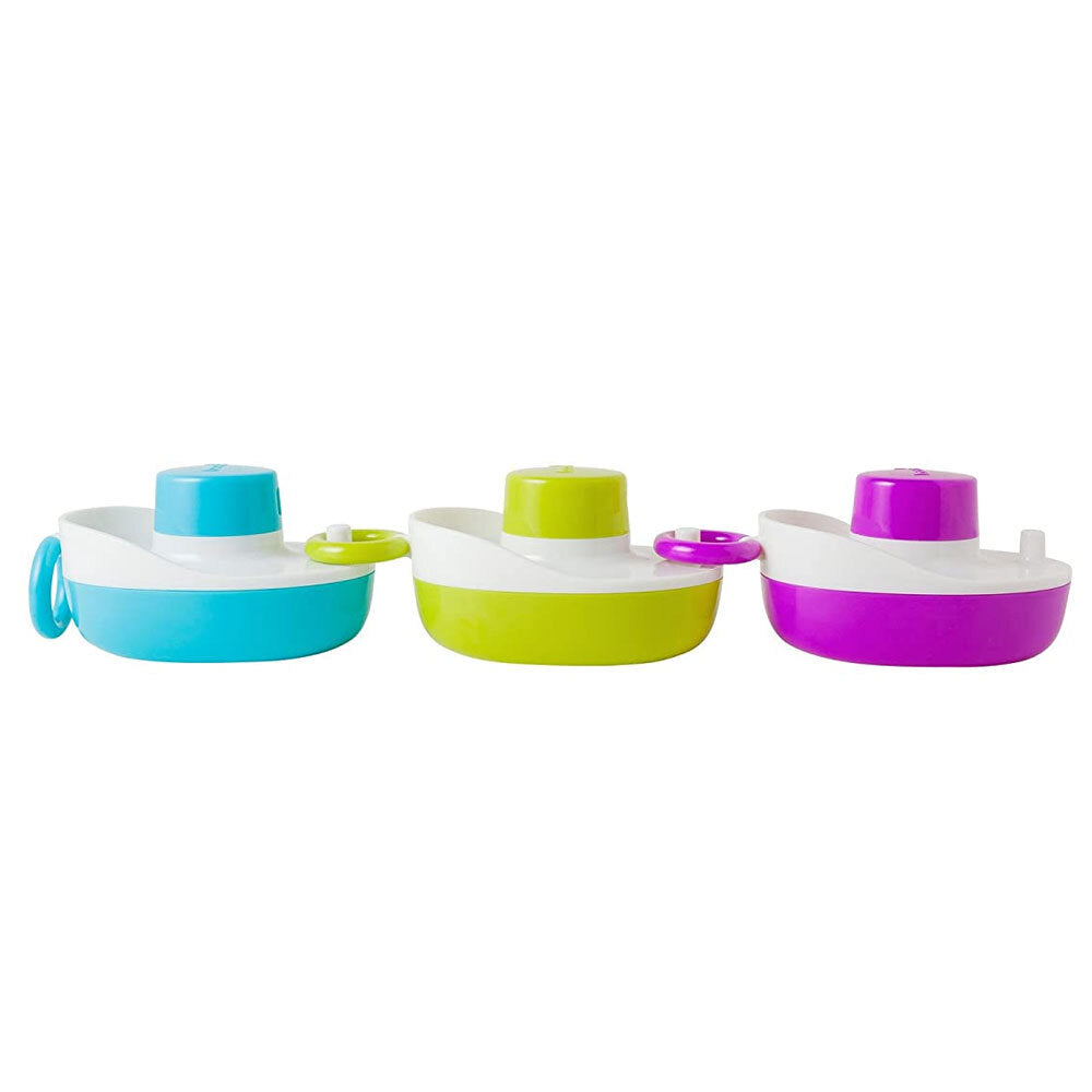 Boon Tones Musical Water Boats Set Bath/Bathing Kids/Baby/Toddler Toys 1y+ (3 Pack) — image 2