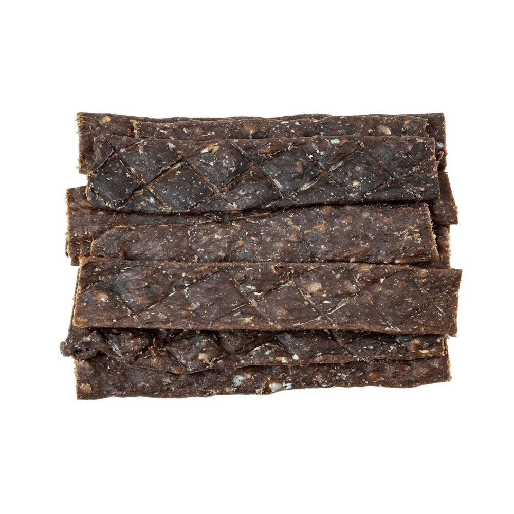 Blackdog Natural Beef Jerky Pet Dog Chews/Straps Strips High Protein Treats 800g — image 2