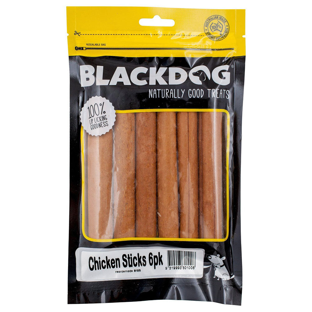 Blackdog 6PK Blackdog Naturally Good Pet/Dog Chicken Sticks Healthy Treats/Reward/Food (2 Pack) — image 2