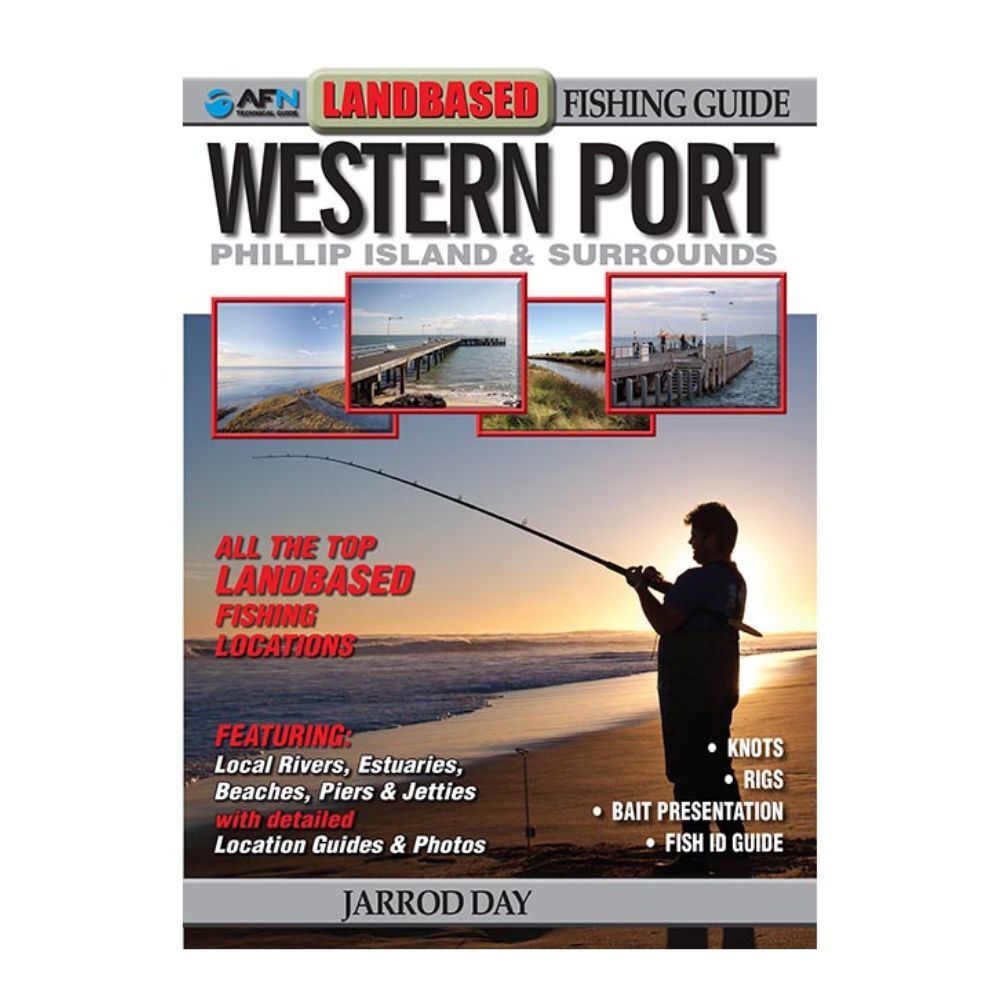 Afn Landbased Guide to Western Port Landbased Fishing Guide Book 21x15cm