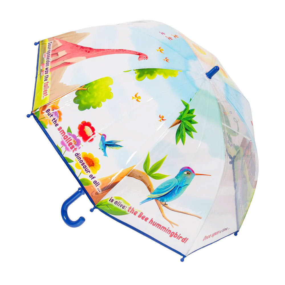 Funbrellerz Once Upon a Time Dinosaur Story Kids/Childrens Rain/Wind Umbrella 3+ — image 2