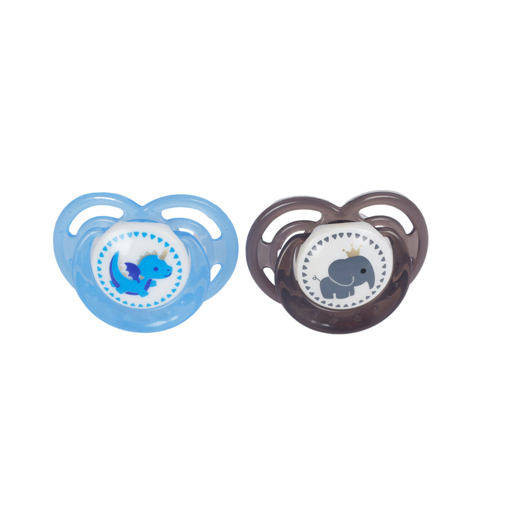 Cuddle Bug Newborn Baby/Infant Silicone Pacifier Soother/Teether 6-18M+ (2 Pieces) — image 2