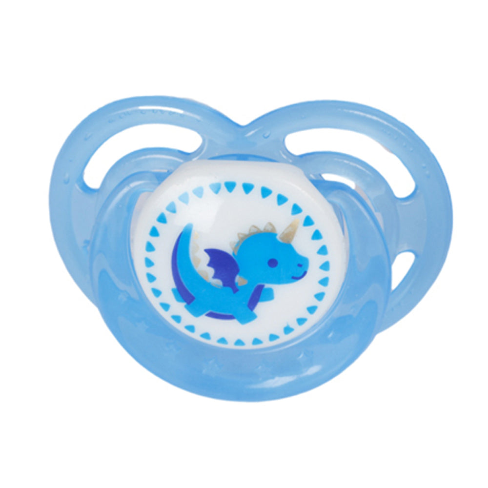 Cuddle Bug Baby/Toddler Silicone Chew Soft Pacifier Soother/Teether 18M+ (2 Pieces)