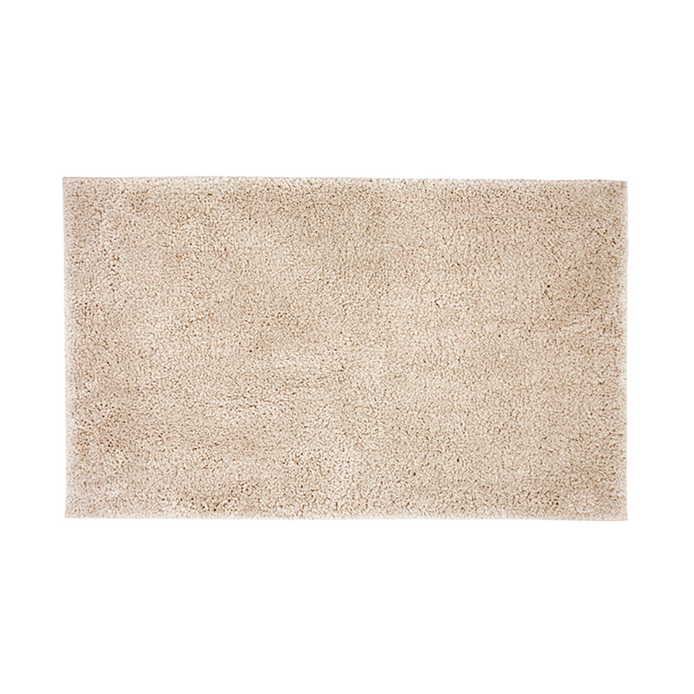 Bambury 50 x 80cm Home Living Ultra soft Microplush Large Bath Mat Buff