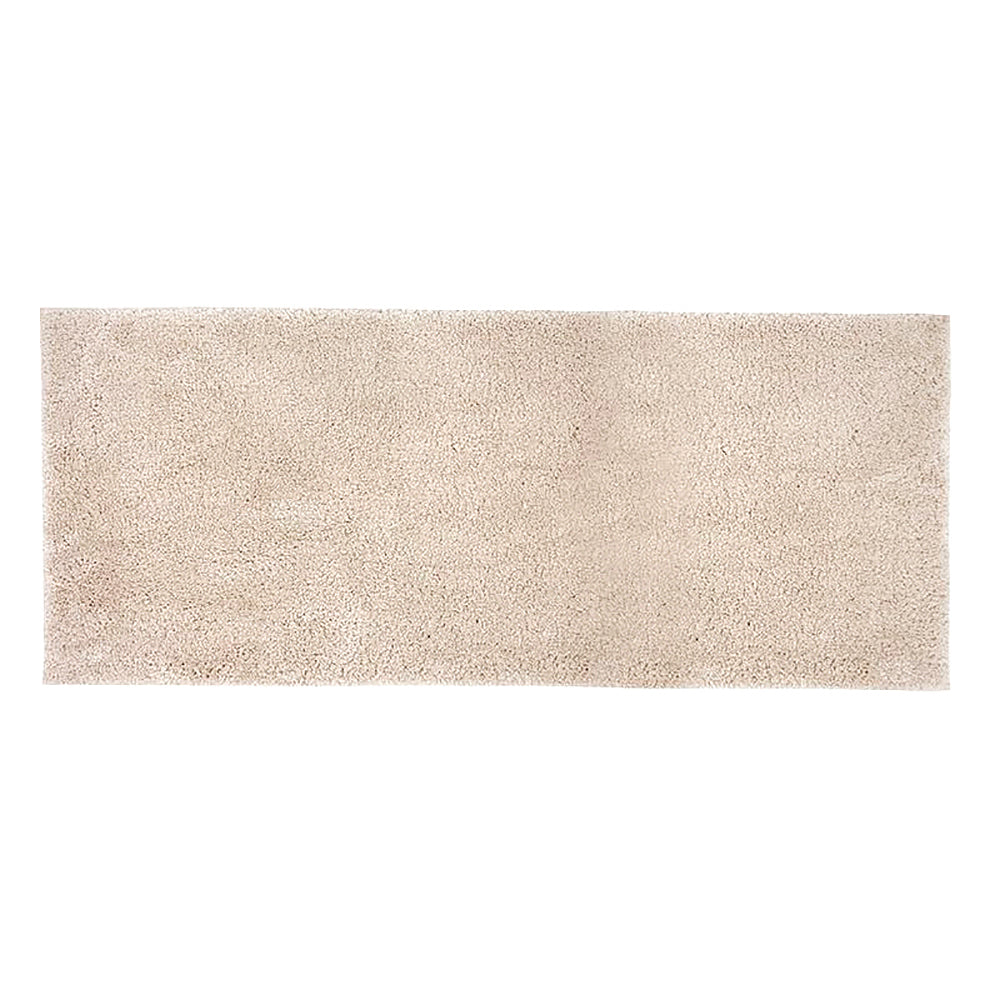 Bambury Ultra soft Microplush Bath Runner 50 x 140cm Buff Woven Raised Pile