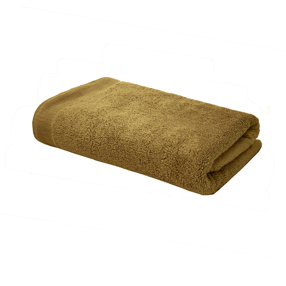 Bambury Ultra soft Elvire Bath Sheet 2 Pack Tobacco Cotton Woven Home Decor (2 Pieces) — image 2