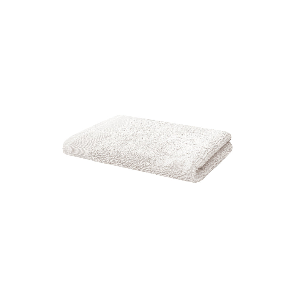 Bambury Elvire Face Washer 6 Pack Cotton Super Soft 600gsm - Ultra Ivory 33x33cm Woven — image 2