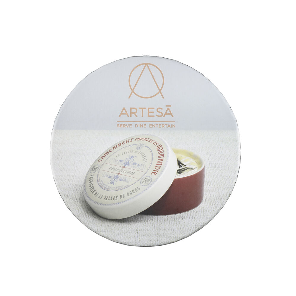 Artesa Vintage Camembert Theme Gourmet Ceramic Cheese Baker/Serving Dish — image 2
