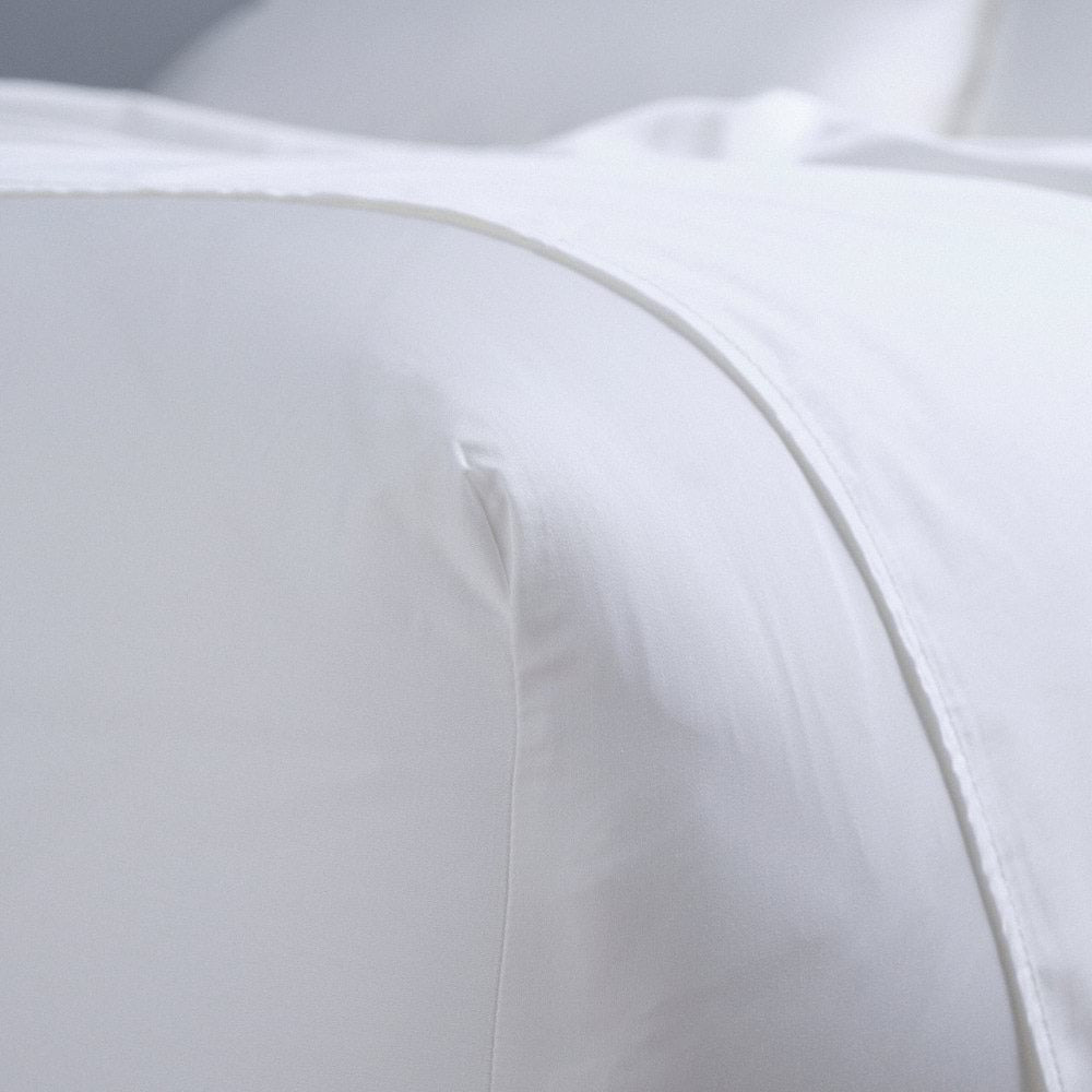 Canningvale Carrara White Queen Bed Fitted Sheet Set Alessia Bamboo Cotton — image 3