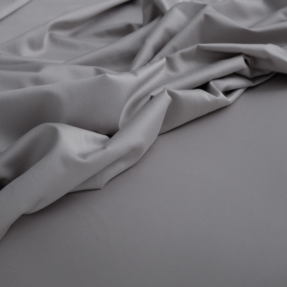 Canningvale Carrara Perla Grey Queen Bed Fitted Sheet Set Alessia Bamboo Cotton — image 2