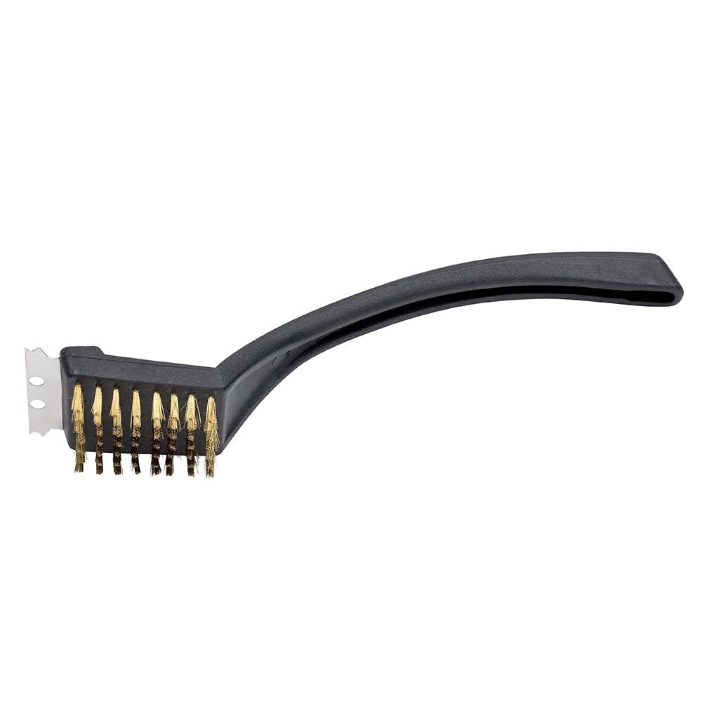 Wiltshire Bar-B Barbeque Metal Bristle Long Handle Grill Cleaning Brush (2 Pack) — image 2