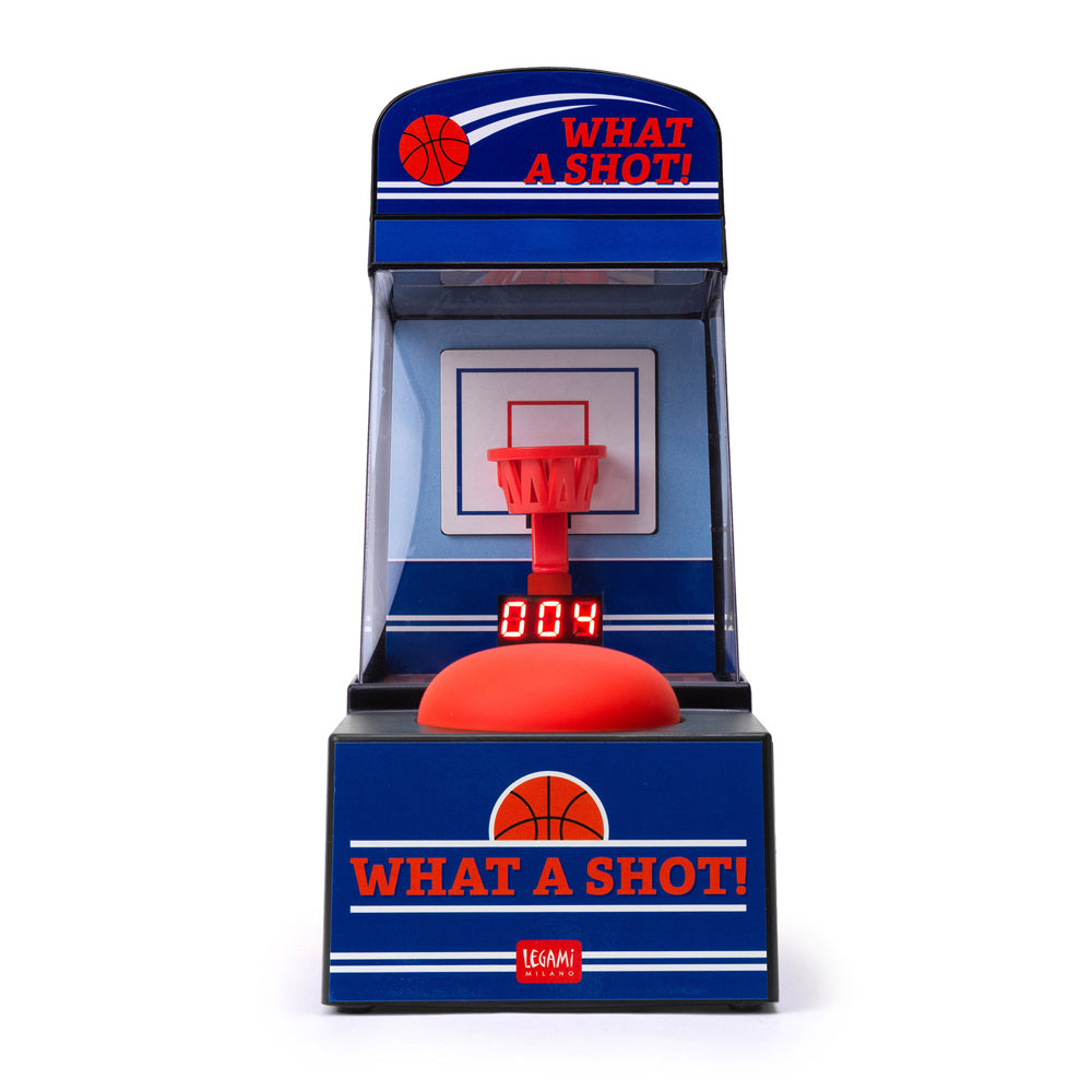 Legami Legami What a Shot Mini Basketball Arcade Pump Game Kids/Children Toy