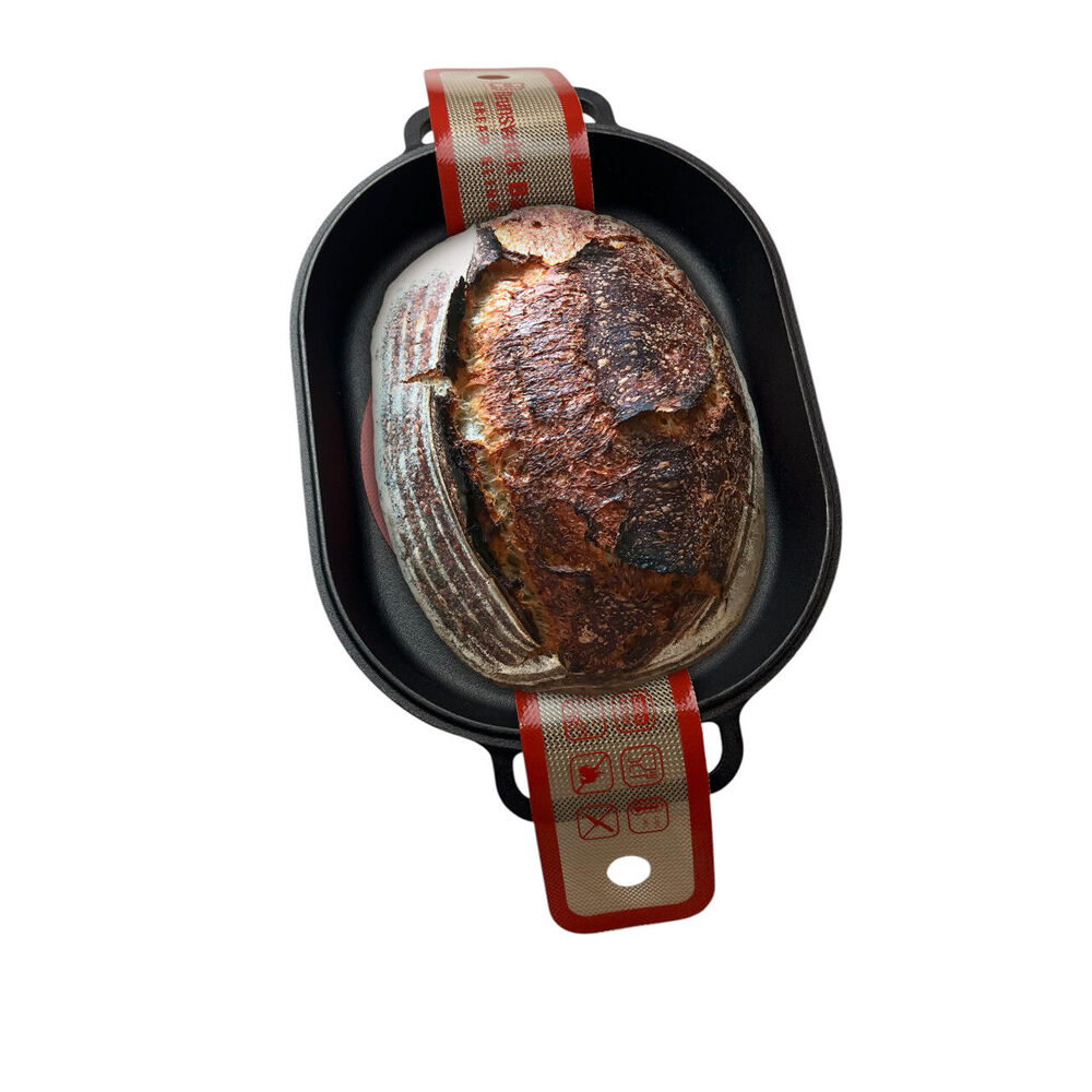 Brunswick Bakers Heat-Resistant Non-Stick Silicone Bread Sling 21x56cm (2 Pieces) — image 3