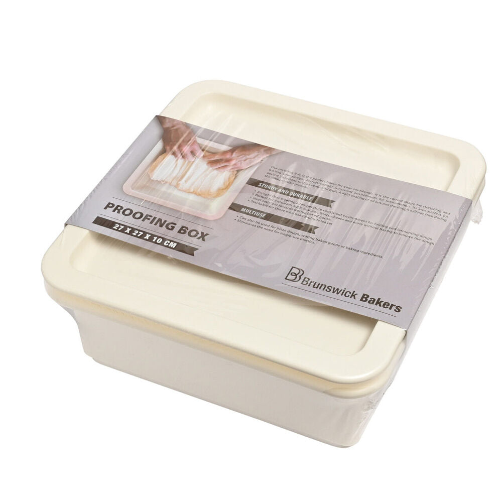 Brunswick Bakers Sourdough Dough Proofing Box Reusable 31.5x31.5cm White — image 2
