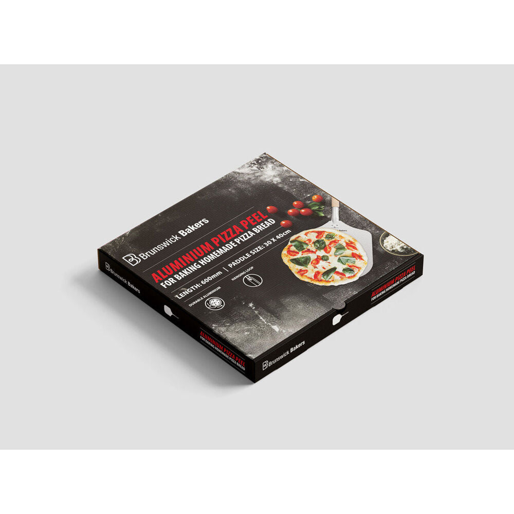 Brunswick Bakers Aluminium Pizza Peel Long Handle Non Slip Bakeware 30.5x35cm — image 3