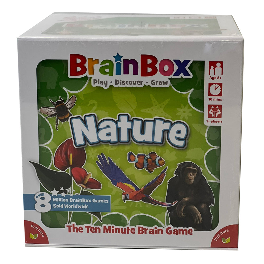 Brainbox Nature Animal Educational Fun Memory Brain Card Game Kids/Children 8y+