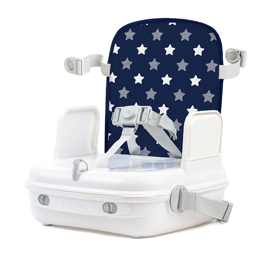 Benbat YummiGo Baby 3 in 1 Feed & Go Booster/Storage Case High Chair 3-36m Navy