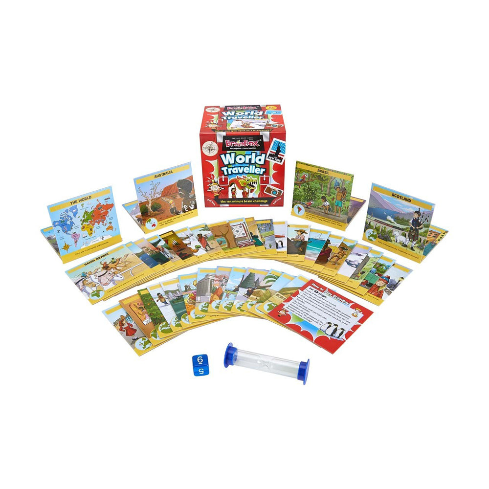Brainbox World Traveller Educational Fun Brain Skill Memory Card Game Kids 6y+ — image 2