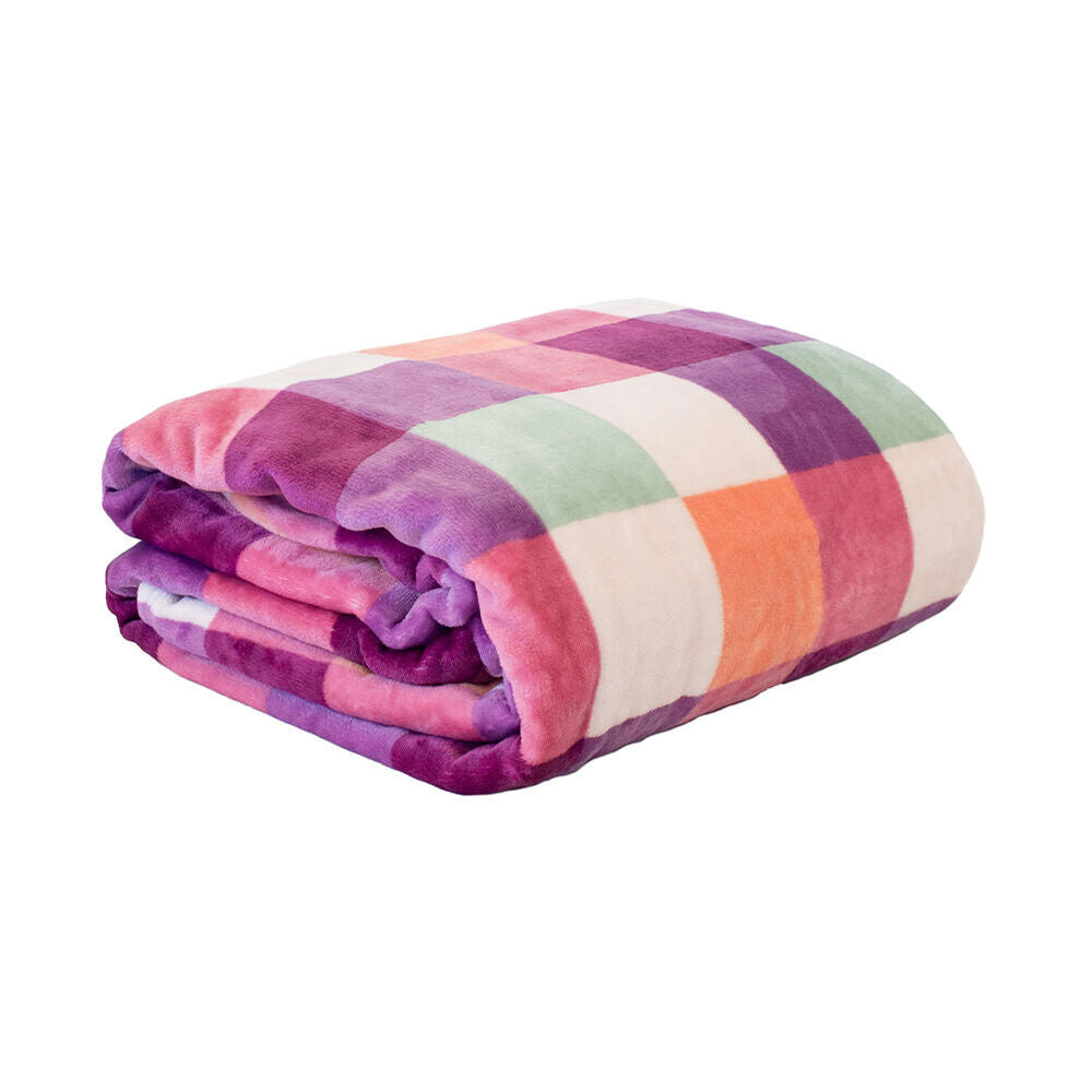 Bambury Charlie Ultraplush Warm Blanket Soft Bed Throws Sherbet