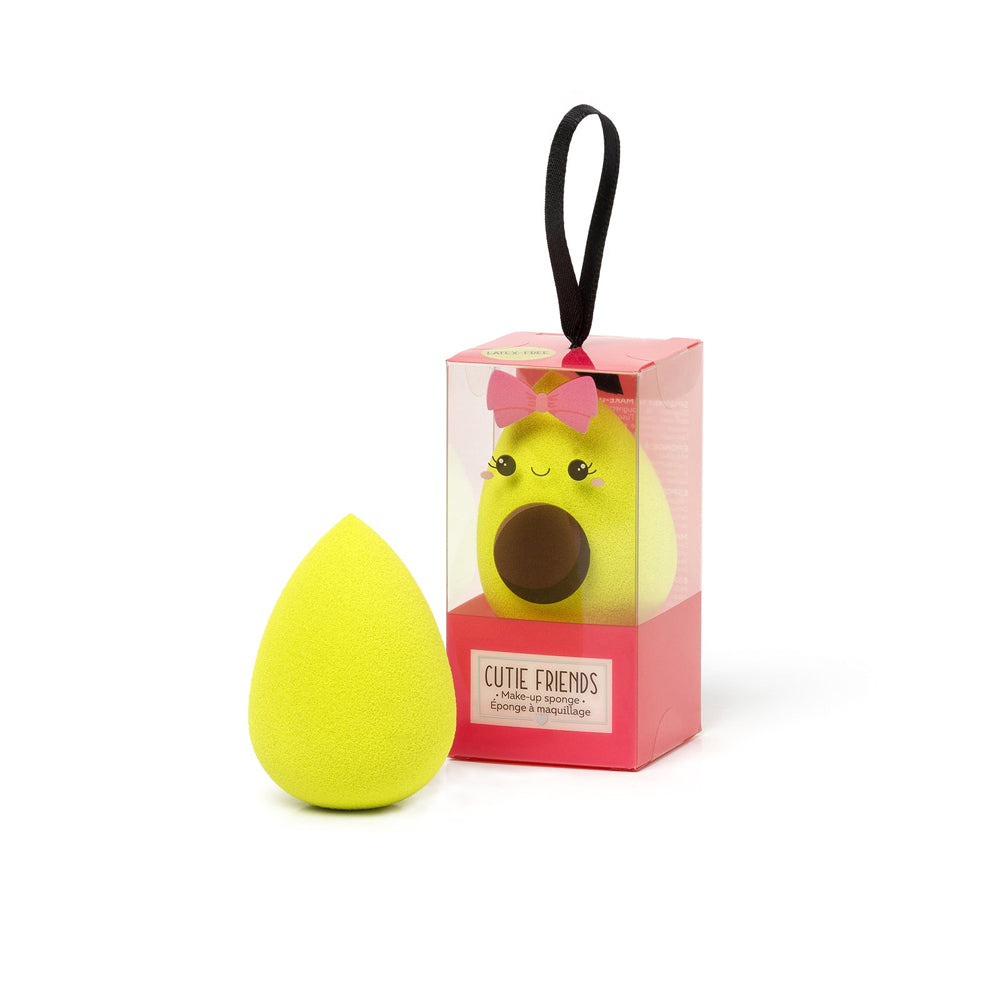 Legami Makeup Sponge Puff Foundation Blender Cutie Friends Avocado Green