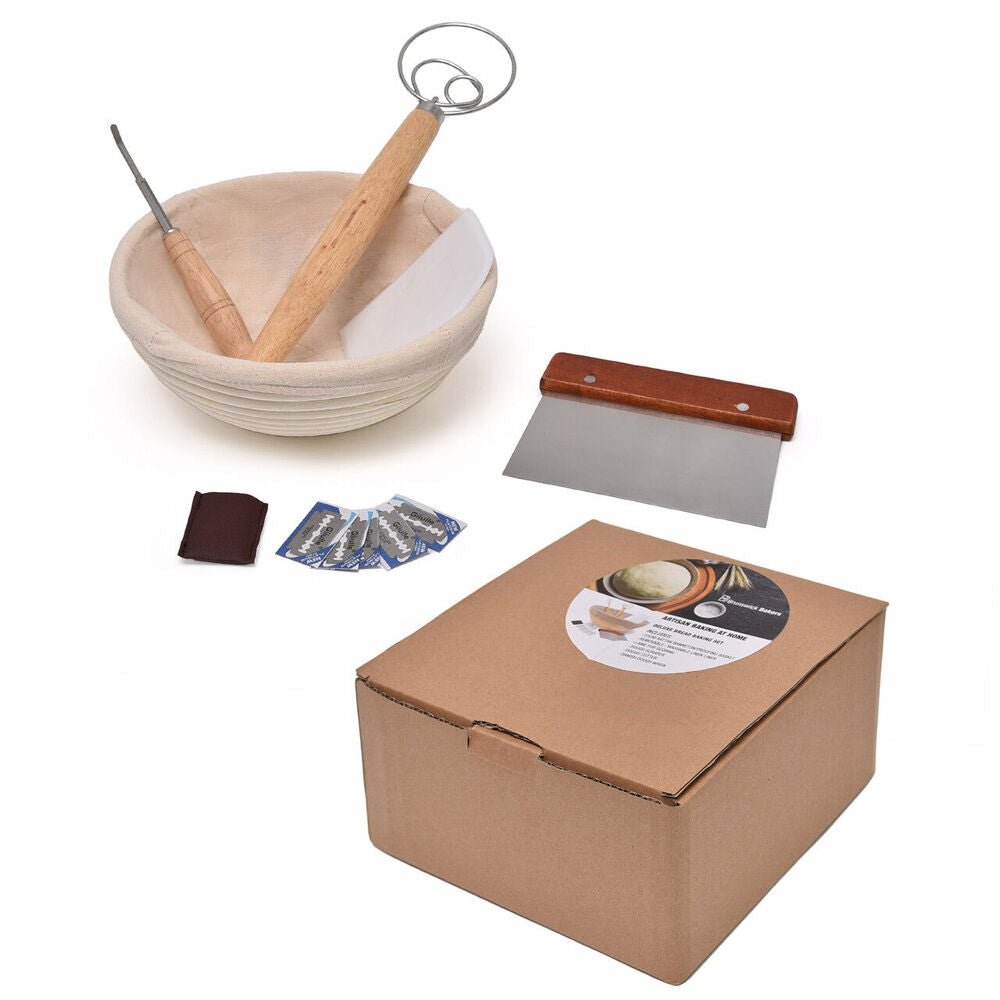 Brunswick Bakers Deluxe Bread Baking Set DIY Bread Baking Sourdough Kit — image 8