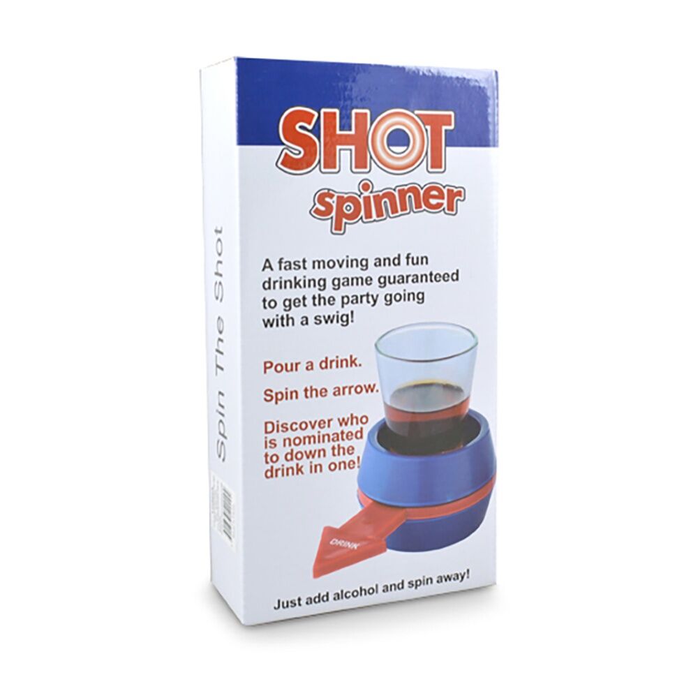 LMD Drinking Shot Spinner Drink Alcohol Fun Party Adult Tabletop Portable Game