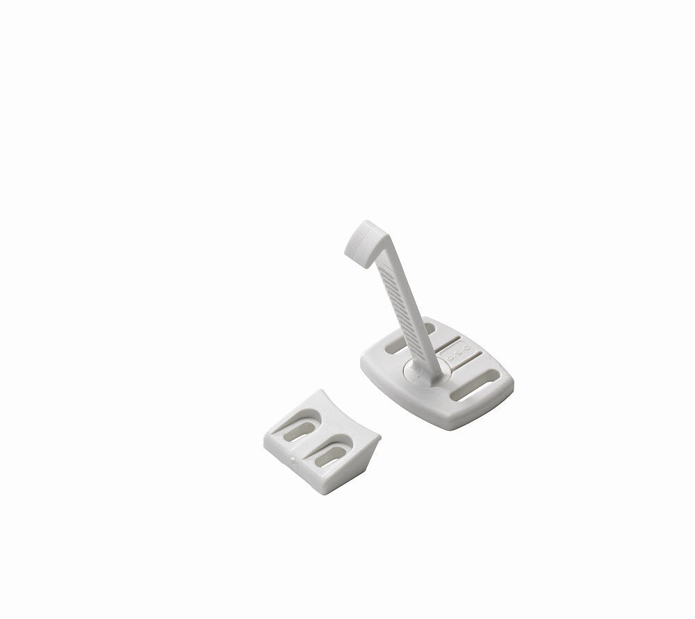 Babydan Catch Lock Baby/Infant Safety Protection For Cabinet & Drawer White — image 2