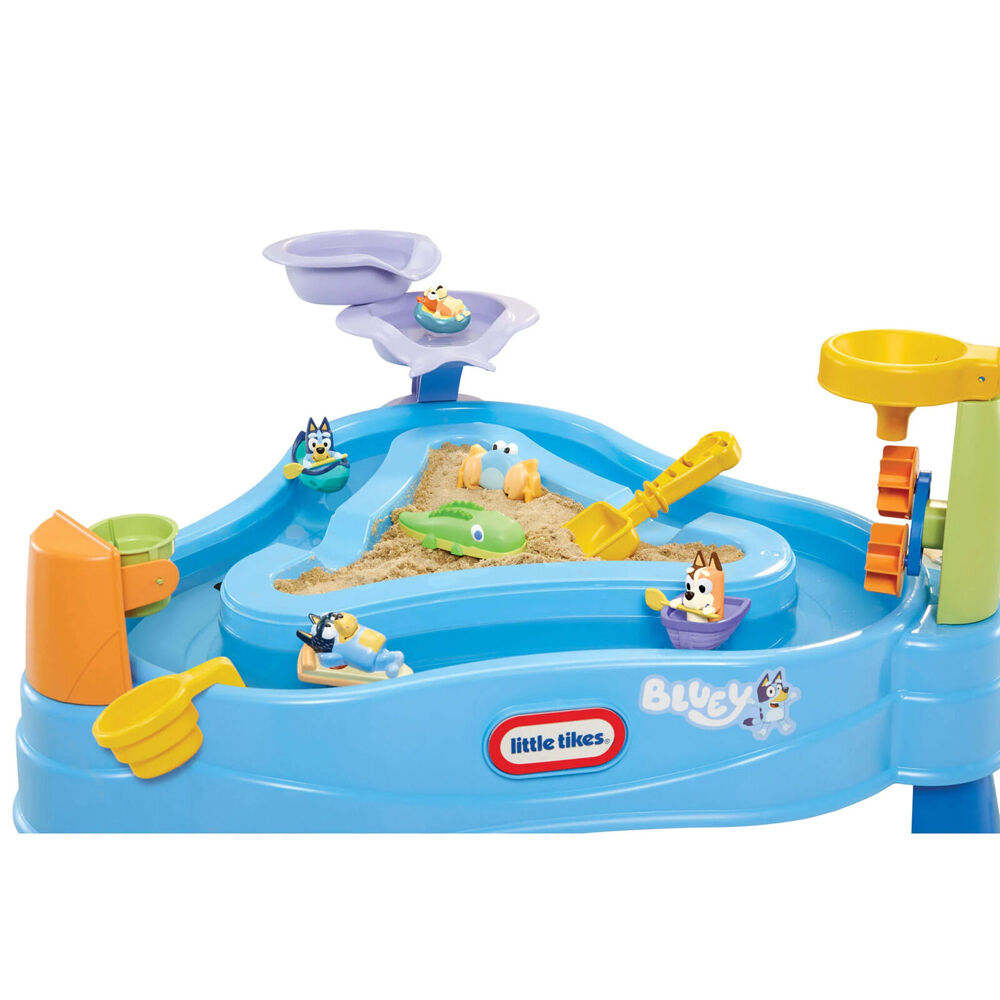 Little Tikes For Ages 1y+ Bluey Beach Table w/6 Accessories Sand/Water Toy — image 3