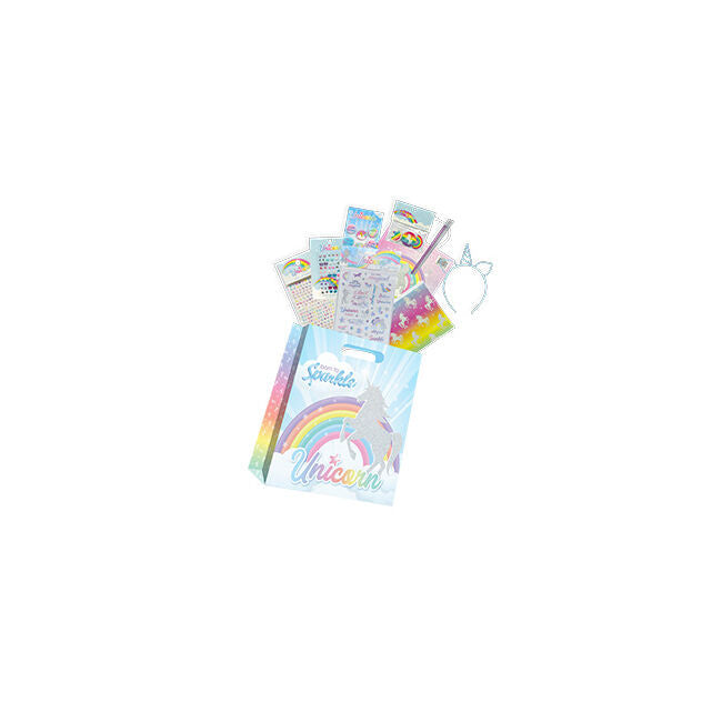 Bensons Unicorn Mini Stickers Showbag with Headband Erasers - 3y+. — image 2
