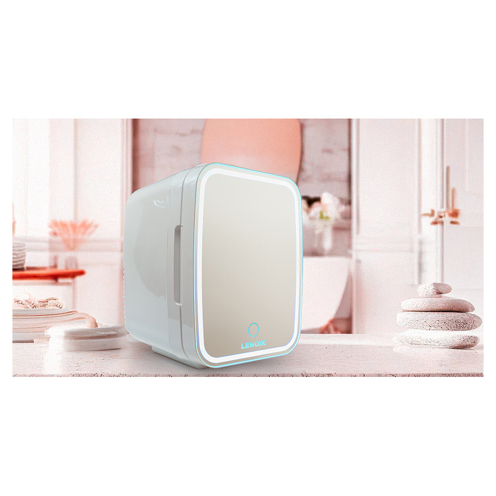 Lenoxx Portable Cosmetics and Skincare Electric 43w 4L Beauty Mini Fridge Set — image 4