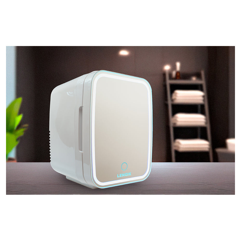 Lenoxx Portable Cosmetics and Skincare Electric 43w 4L Beauty Mini Fridge Set — image 5