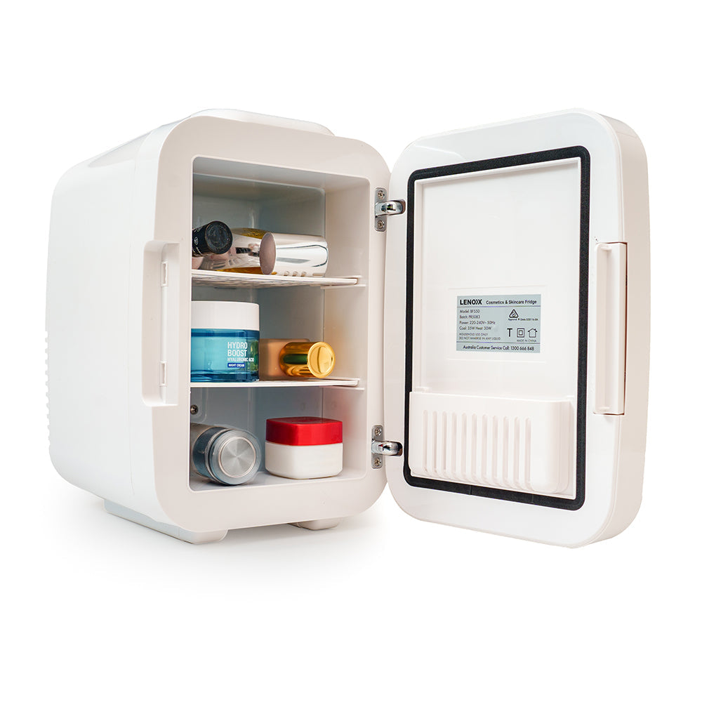 Lenoxx Portable Cosmetics and Skincare Electric 43w 4L Beauty Mini Fridge Set — image 8