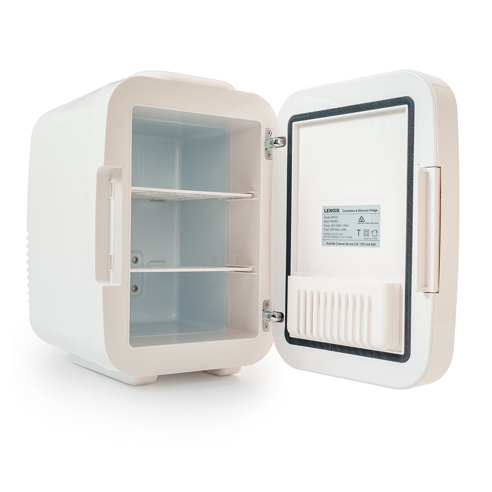 Lenoxx Portable Cosmetics and Skincare Electric 43w 4L Beauty Mini Fridge Set — image 6