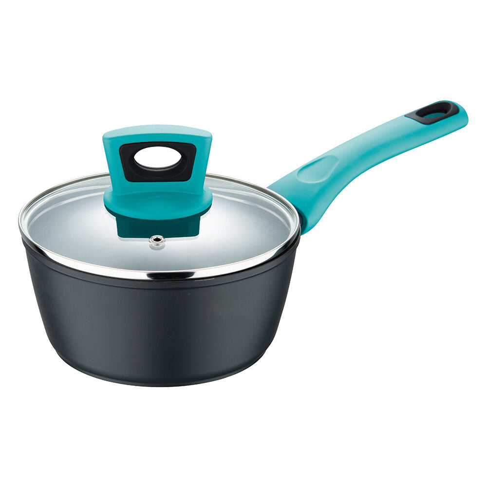 Bergner 16cm Forged Induction Kitchen Saucepan With Lid Assorted (2 Pack) — image 2