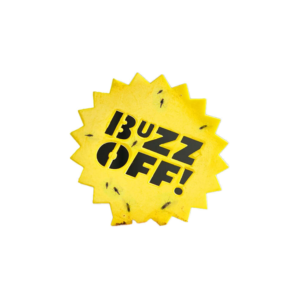 Bubblegum Stuff Fly Traffic Controllers/Sticky Plant Signs Bug Protector YLLW