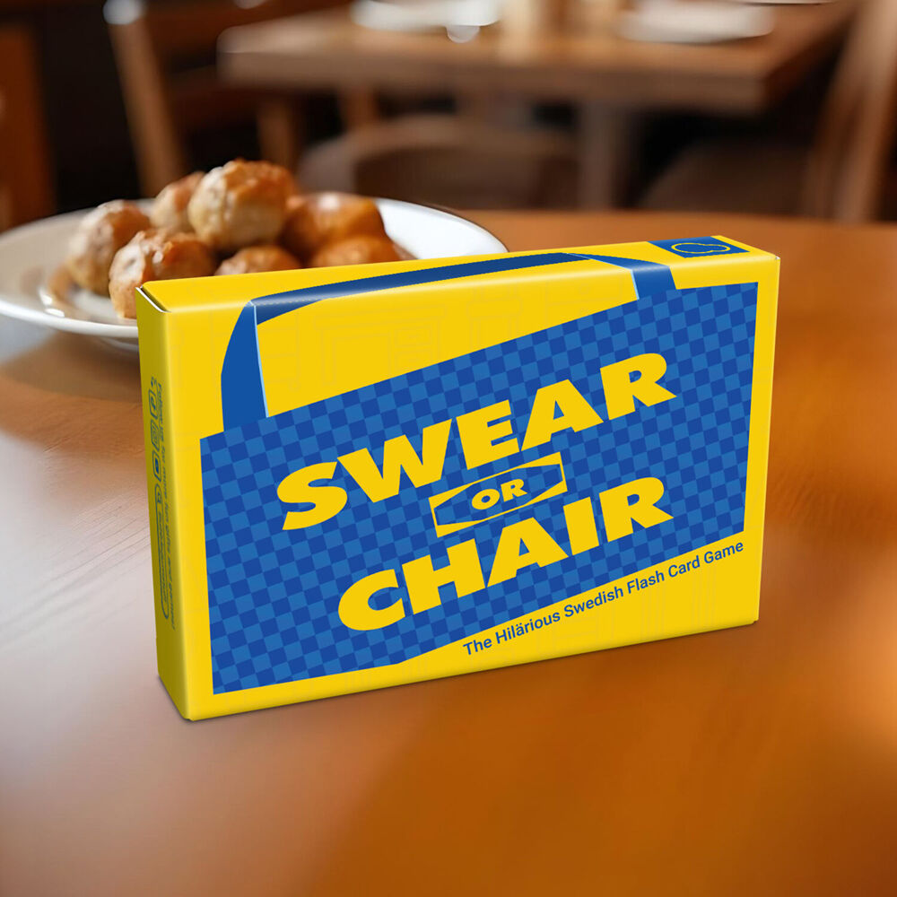Bubblegum Stuff Swear or Chair? Quick And Fun Novelty Card Game 18Y+ — image 2