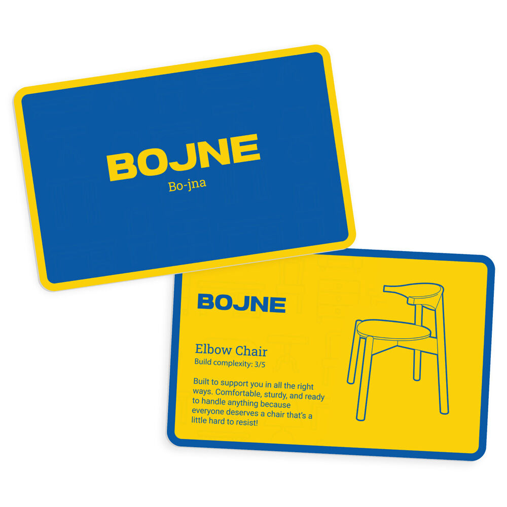 Bubblegum Stuff Swear or Chair? Quick And Fun Novelty Card Game 18Y+ — image 3