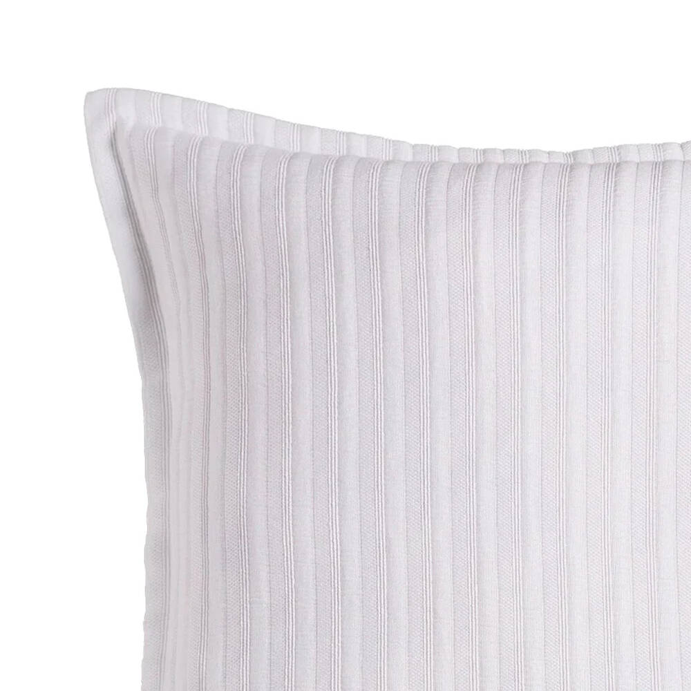 Bianca Evora Matching Cushion 43x43cm Square Throw Pillow Home/Sofa Decor White — image 2