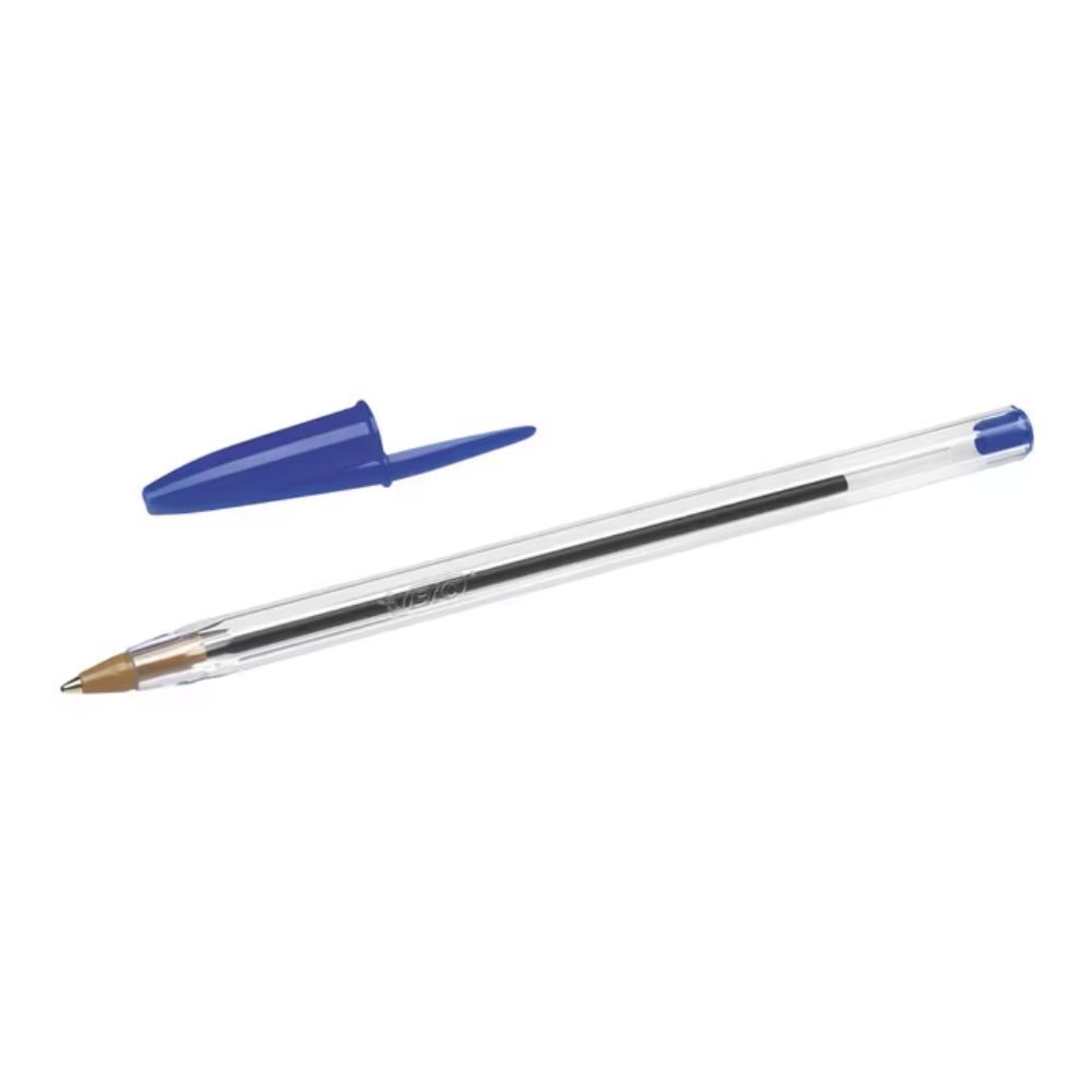 Bic Cristal Original Ballpoint Pen Office Writing Ballpen 1.0mm Nib Blue (10 Pieces) — image 3